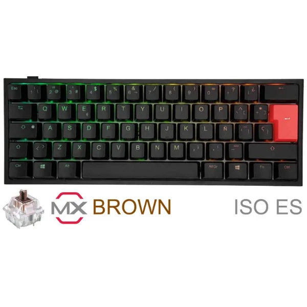 TECLADO GAMER DUCKY ONE 2 BESALAZT1