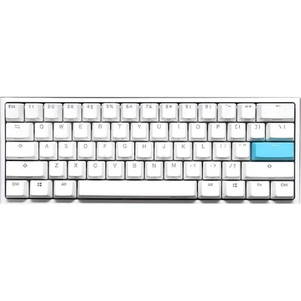 TECLADO GAMER DUCKY ONE 2 MINI WHITE SESALWWT1