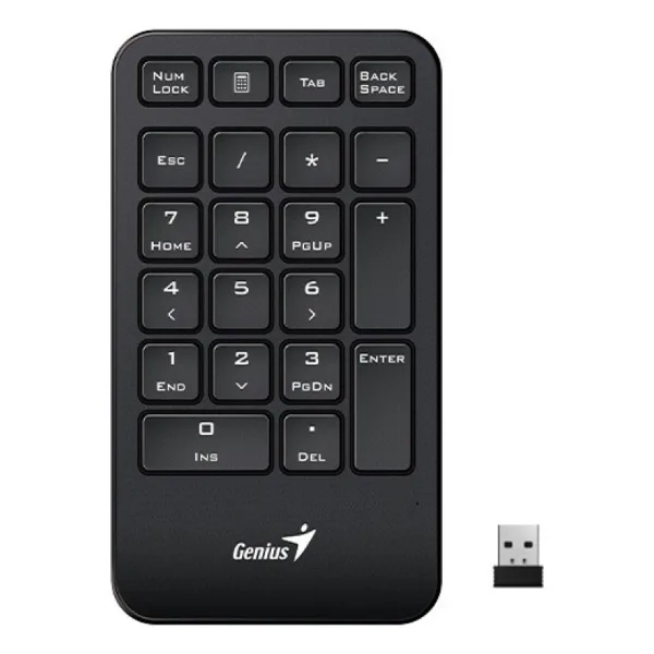TECLADO GENIUS NUMERICO WIRELESS NUMPAD 1000 BLACK