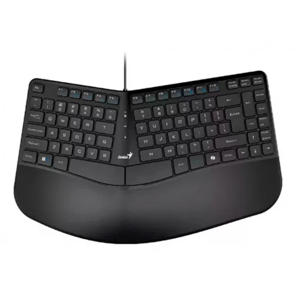TECLADO CURVO ERGONOMICO GENIUS ERGO KB-700 BLACK USB