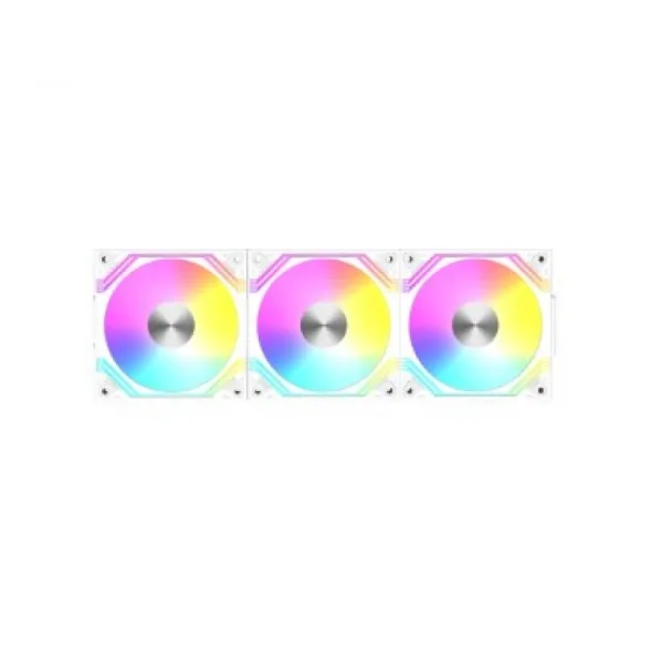 COOLER FAN MODULAR 3x120mm RAIDMAX ARGB PWM WHITE