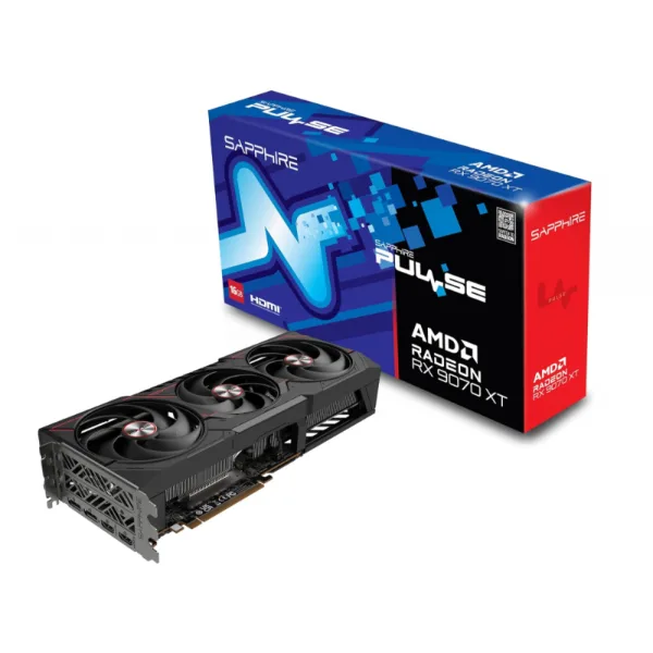 PLACA DE VIDEO SAPPHIRE PULSE RADEON RX 9070 XT 16GB