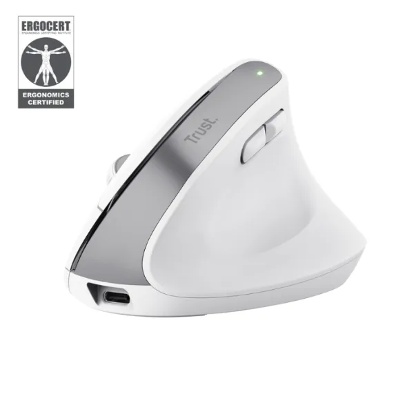 MOUSE GAMER TRUST BAYO ERGO MULTIDISPOSITIVO WIRELESS WHITE