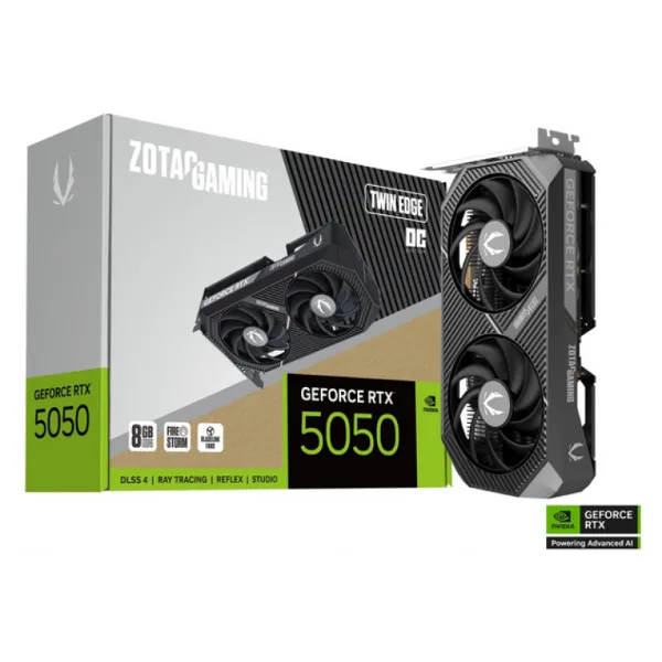 PLACA DE VIDEO ZOTAC RTX 5050 8GB TWIN EDGE