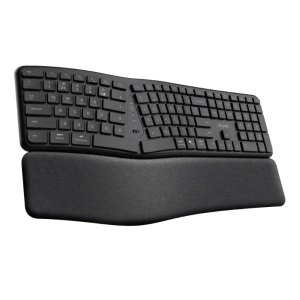 TECLADO TRUST KEYRA ERGO MULTI WIRELESS ES