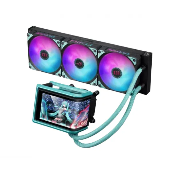 WATER COOLER ASUS ROG RYUO IV 360 ARGB MIKU EDITION