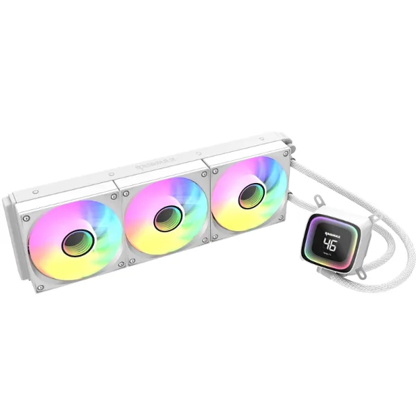 WATER COOLER CPU RAIDMAX DIGITAL LD360 ARGB WHITE