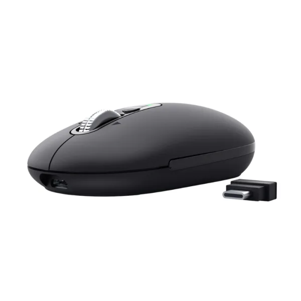 MOUSE GAMER TRUST SERON HYPERSCROLL SLIM WRLS BLACK