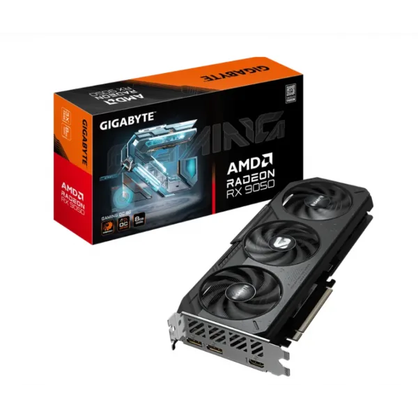 PLACA DE VIDEO GIGABYTE RADEON RX 9050 GAMING OC 8GB