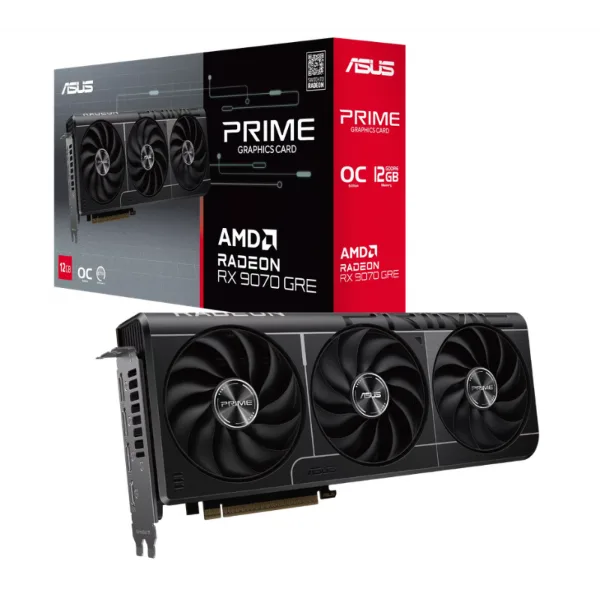 PLACA DE VIDEO ASUS PRIME RX 9070GRE O12GB